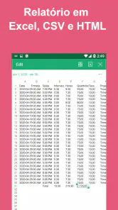 Timesheet - Horas Trabalhadas screenshot