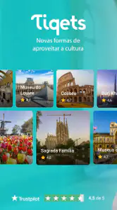 Tiqets - Museus e Atrações screenshot