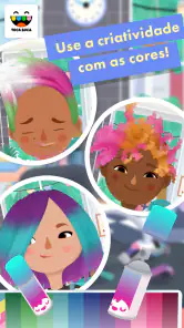 Toca Hair Salon 3 screenshot