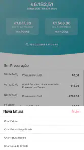 TOConline screenshot