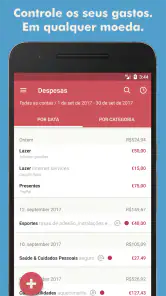 Toshl Finanças - orçamento screenshot