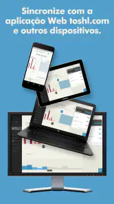 Toshl Finanças - orçamento screenshot