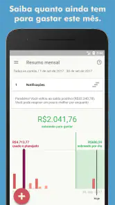 Toshl Finanças - orçamento screenshot