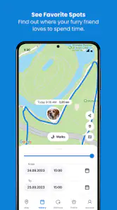 Tractive GPS Localizador screenshot