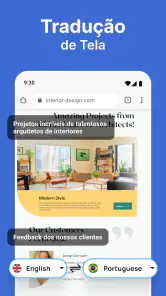 Tradução de tela - Tradutor screenshot