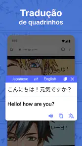 Tradução de tela - Tradutor screenshot