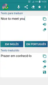 Tradutor Inglês Português screenshot