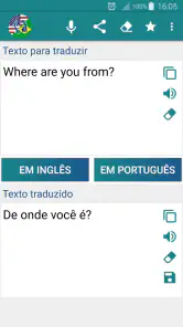 Tradutor Inglês Português screenshot