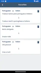 Tradutor Português Italiano screenshot