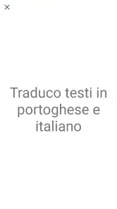 Tradutor Português Italiano screenshot