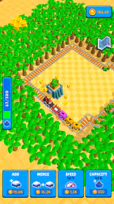 Train Miner: Jogo de Ferrovia screenshot