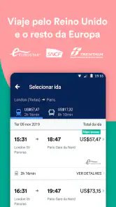 Trainline: trens e ônibus screenshot