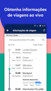 Trainline: trens e ônibus screenshot
