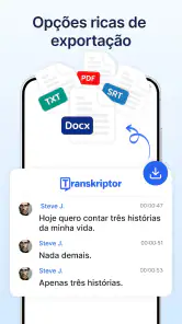 Transcrever Audio Em Texto screenshot