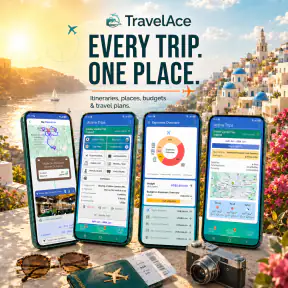 TravelAce: AI Trip Planner screenshot