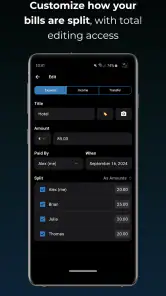 tricount - dividir contas screenshot