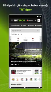 TRT Spor – Canlı Maç ve Haber screenshot