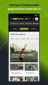 TRT Spor – Canlı Maç ve Haber screenshot