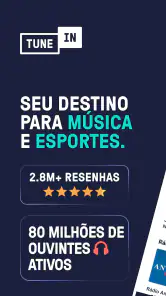 TuneIn Rádio: Música, Esportes screenshot
