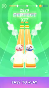 Two Cats - Cute Piano Tiles screenshot