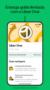 Uber Eats: Delivery de Comida screenshot