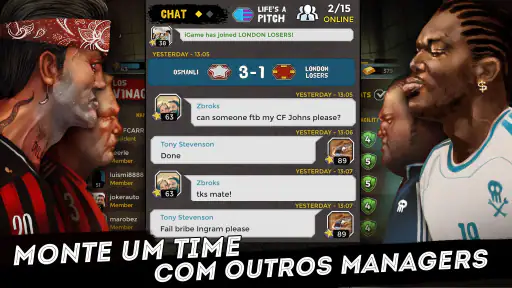 Underworld Football Manager screenshot