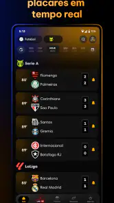 Uniscore - Placar Ao Vivo screenshot