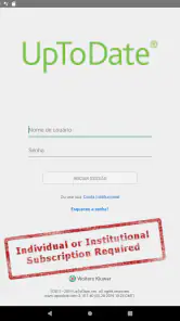 UpToDate screenshot