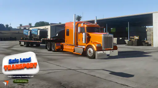 US Cargo Truck: Real Truck Sim screenshot