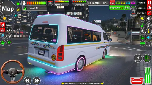 Van Driving Dubai Van Game screenshot