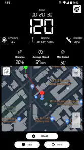 Velocímetro GPS : Odômetro screenshot