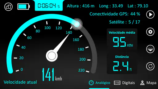 Velocímetro GPS : Odômetro screenshot