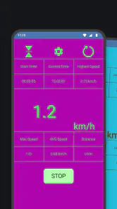 Velocímetro + Odômetro GPS screenshot