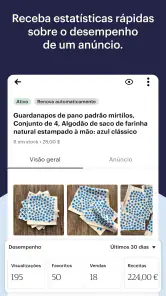Vender na Etsy: a sua loja screenshot