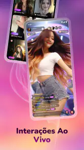 Vibra Livestream Vídeo Chamada screenshot