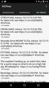 VICFires screenshot
