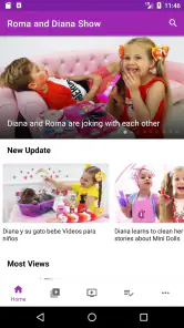 Vídeos de Diana e Roma screenshot