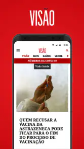 VISÃO Revista screenshot