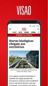 VISÃO Revista screenshot
