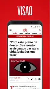 VISÃO Revista screenshot