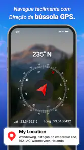 Vista da rua: Navegação GPS screenshot