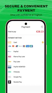 Voghion - compras online screenshot