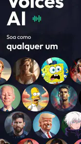 Voices AI: Modificador de Voz screenshot
