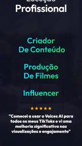 Voices AI: Modificador de Voz screenshot