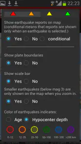 Volcanoes & Earthquakes screenshot