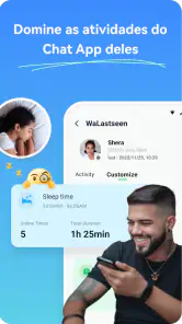 Walastseen:Chat App Rastreador screenshot