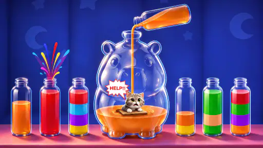 Water Sort! Lógica de Cores screenshot