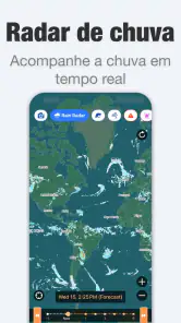 Weathernews Previsão do tempo screenshot