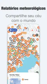 Weathernews Previsão do tempo screenshot