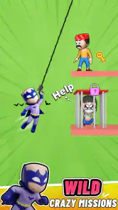 Web Flip Hero: Swing & Hit screenshot